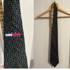 100% silk vintage Tommy Hilfiger nautical tie